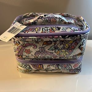 Vera Bradley 4 pce Cosmetic Organizer